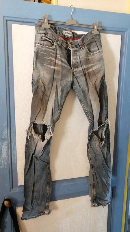 Jeans Levi's 512 bootcut vintage destroy - Vinted