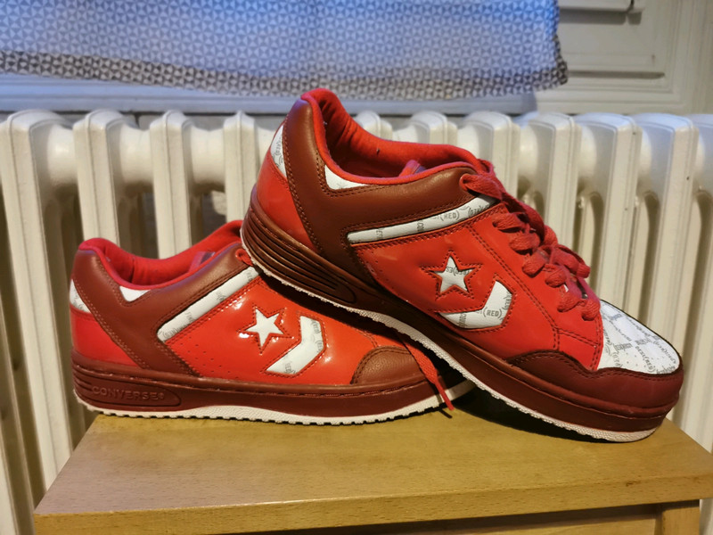 Converse weapons (red) low - Vinted