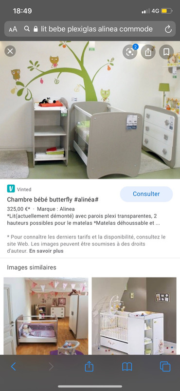 Lit Plexiglas Commode Alinea Vinted Lit Plexiglas Commode Alinea Vinted