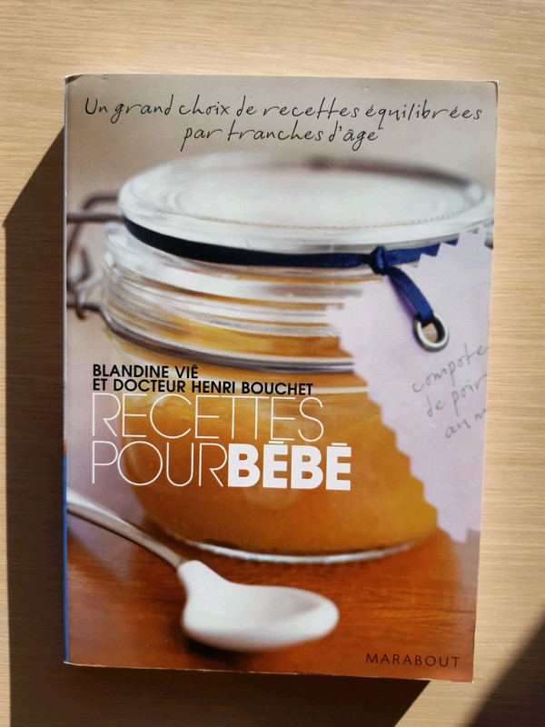 Livre Recettes Pour Bebe Vinted Livre Recettes Pour Bebe Vinted