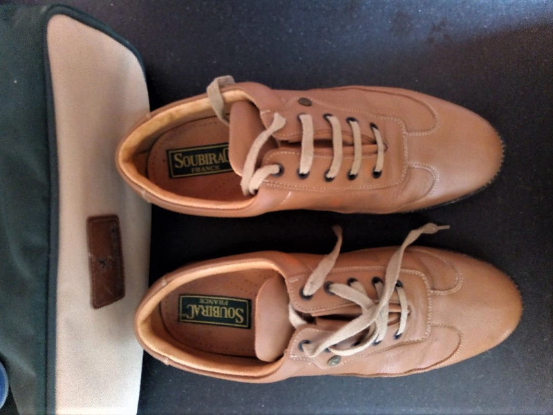 chaussures de golf Soubirac cuir marron glacé pointure 40 - Vinted