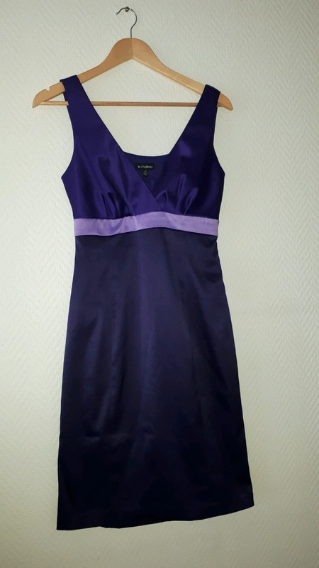 Robe D Occasion Violette Marque Le Chateau Vinted Robe D Occasion Violette Marque Le Chateau Vinted