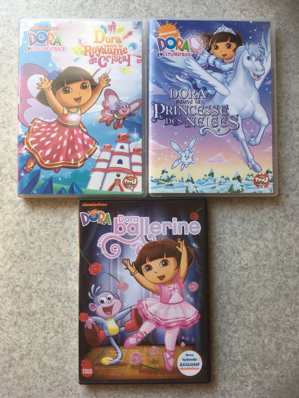 Lot de 3 DVD Dora l'exploratrice 8€ - Vinted