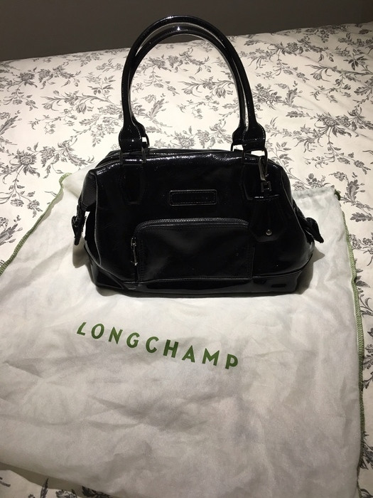 Sac légende édition Kate Moss de Longchamp noir brillant - Vinted