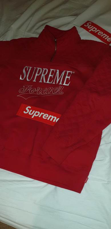 Sweat Supreme forever rouge - Vinted