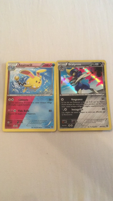 Cartes Pokémon : duo de shiny double type - Vinted