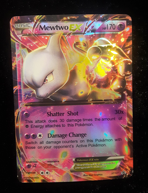Carte Pokémon Mewtwo EX - Vinted