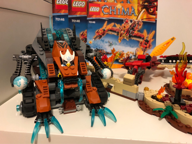 Lego Chima 70146 Le temple du Phoenix de Feu - Vinted