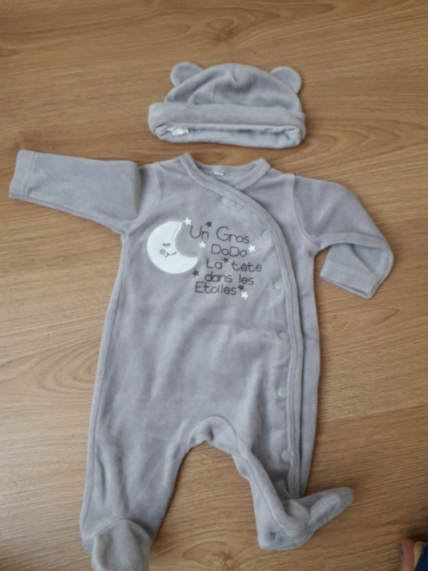Pyjama Bebe Mixte Gris Avec Bonnet Vinted Pyjama Bebe Mixte Gris Avec Bonnet Vinted