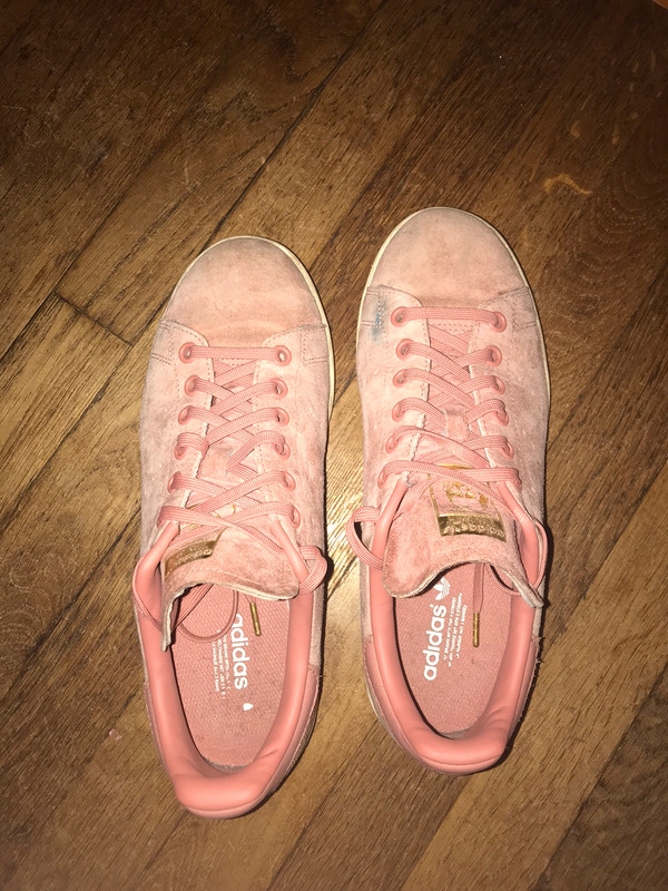 Superstar rose en daim Superstar rose en daim