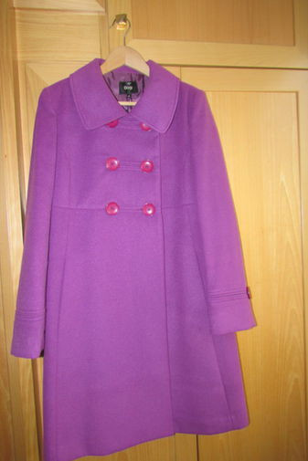 Elegante abrigo color malva - Vinted