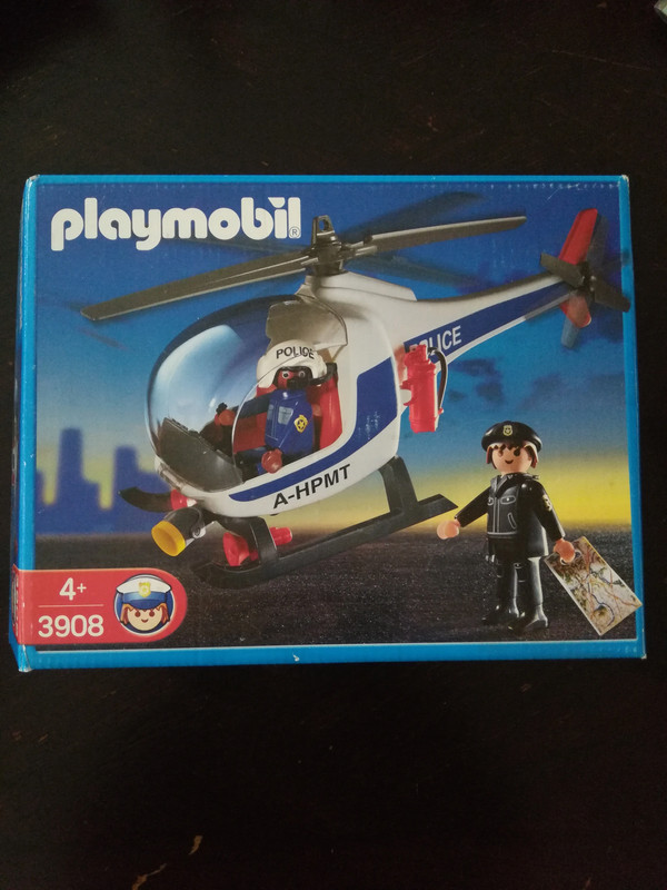 Boîte Playmobil Hélicoptère de Police - Vinted