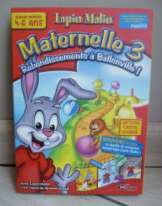 Jeu Pc Lapin Malin Maternelle 3 Pour Enfants De 4 A 6 Ans Vinted Jeu Pc Lapin Malin Maternelle 3 Pour Enfants De 4 A 6 Ans Vinted