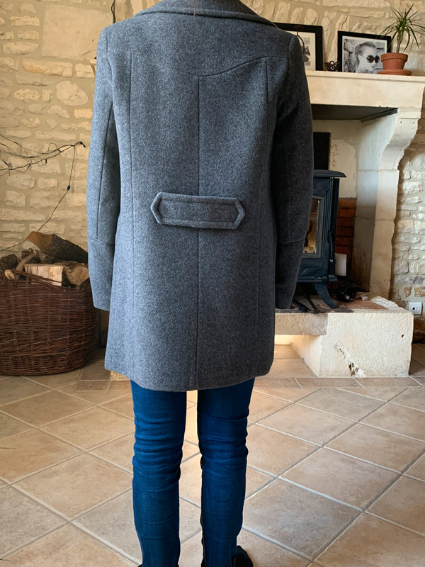 Manteau d'hiver kookai gris foncé - Vinted