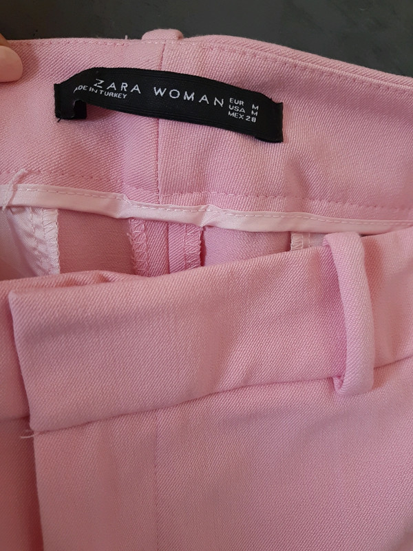Pantalon rose femme Zara - Vinted