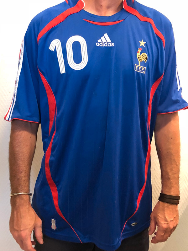 Maillot adidas équipe de France Zidane collector - Vinted