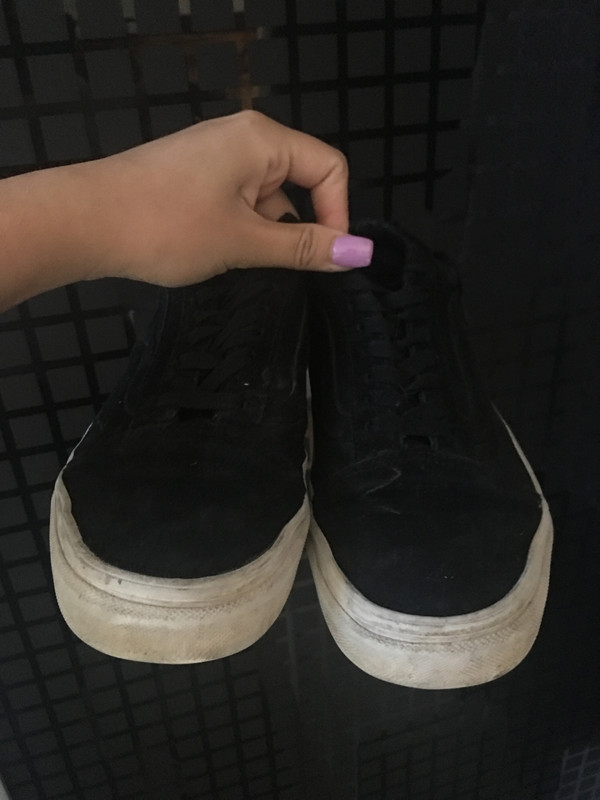 vans sneakers noires semelle blanche - Vinted