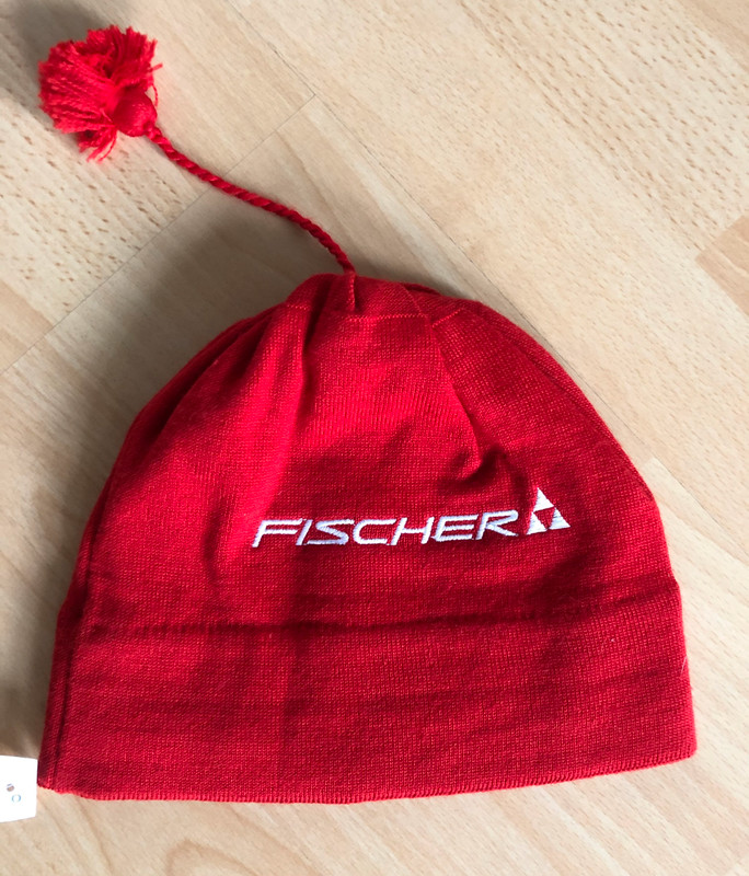 Fischer Ski Mütze Beanie rot - Vinted