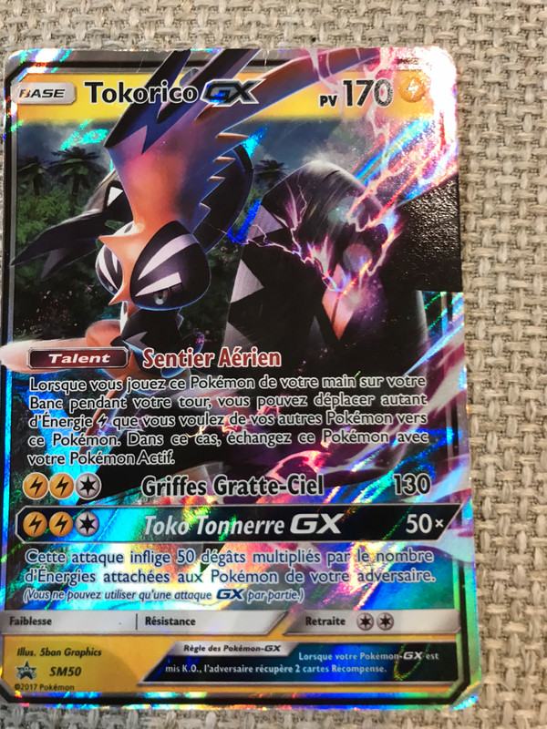 Carte Pokémon Tokorico GX shiny - Vinted