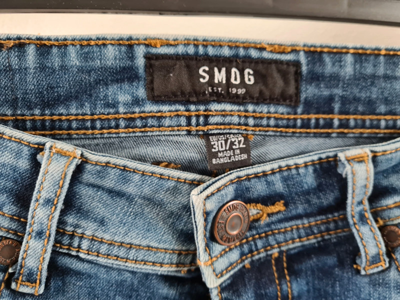 Smog straight rob jeans size W30/L32 - Vinted