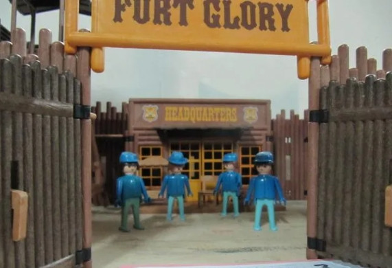 Fuerte Glory de playmobil Oeste Vintage antiguo Fort - Vinted