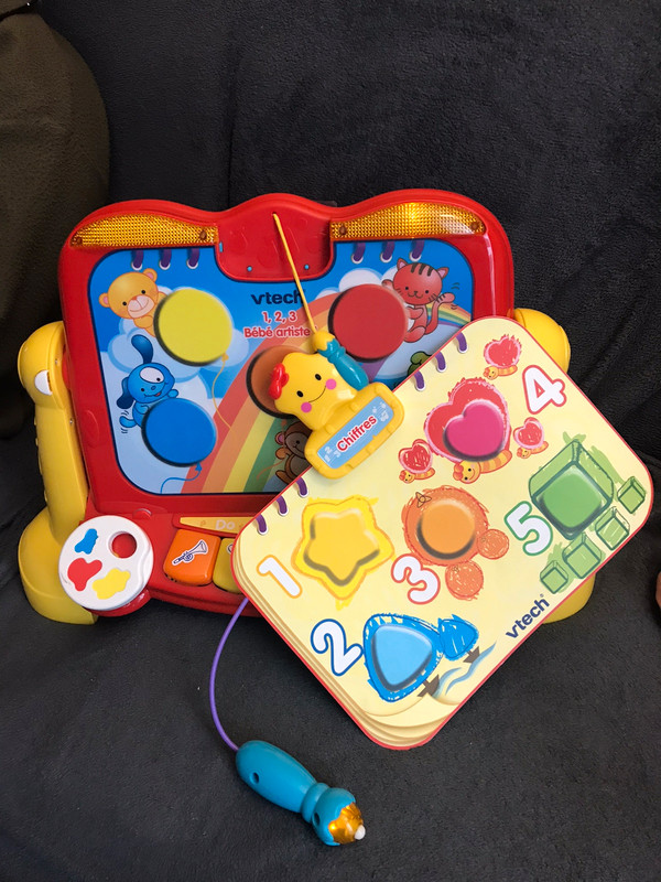 1 2 3 Bebe Artiste Jeu Interactif Des 12 Mois Vtech Vinted 1 2 3 Bebe Artiste Jeu Interactif Des 12 Mois Vtech Vinted
