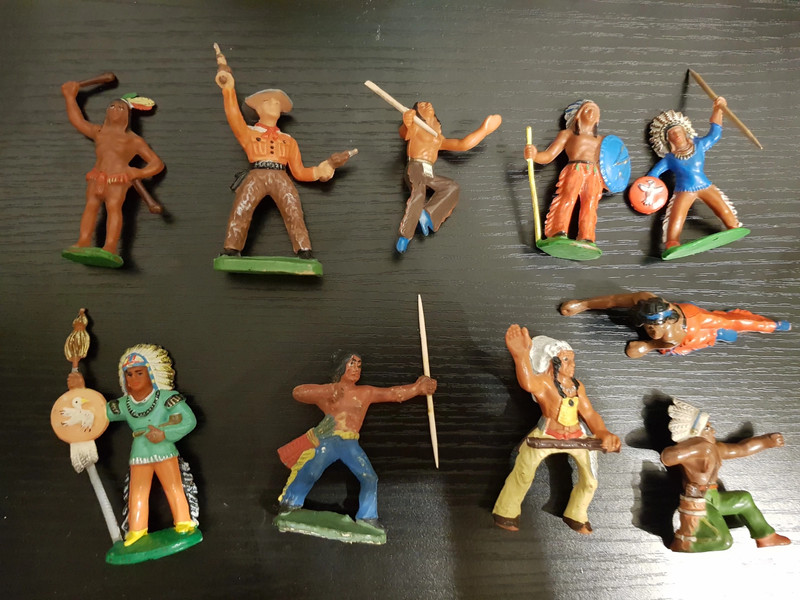 10 DDR Indianer Figuren - Vinted