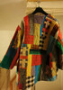 Superbe manteau créateur patchwork multicolore  7