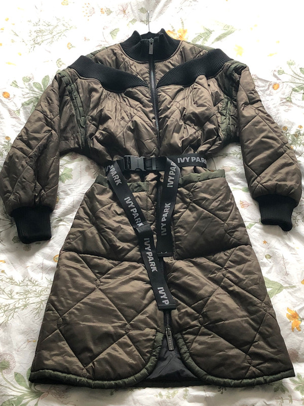 Ivy Park military quilted bardot coat - winterjas - Vinted