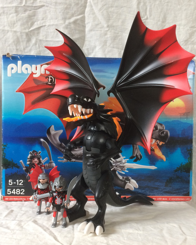 Playmobil Grand dragon Royal N°5482 avec flamme lumineuse - Vinted