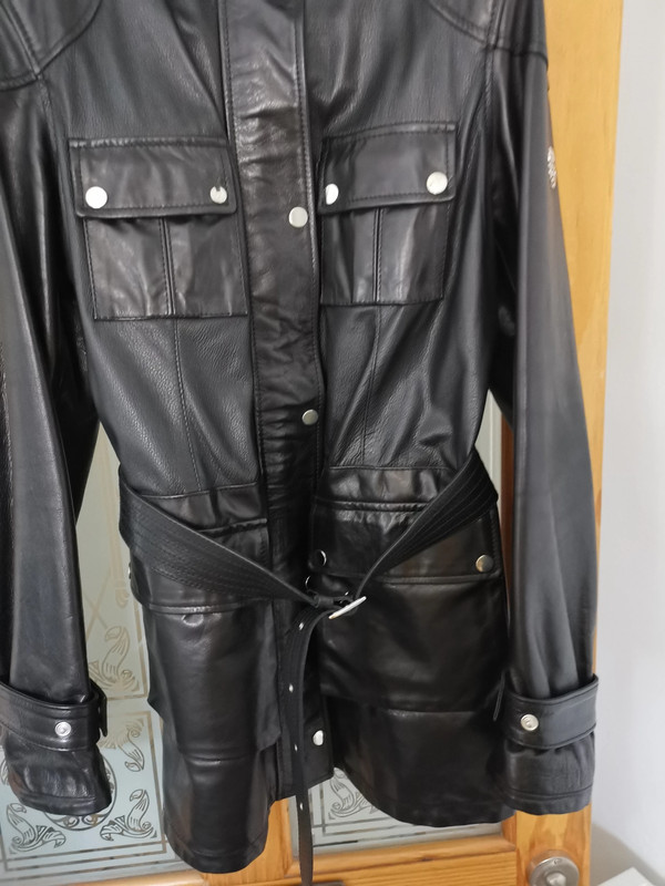 Belstaff Leather Jacket - Vinted
