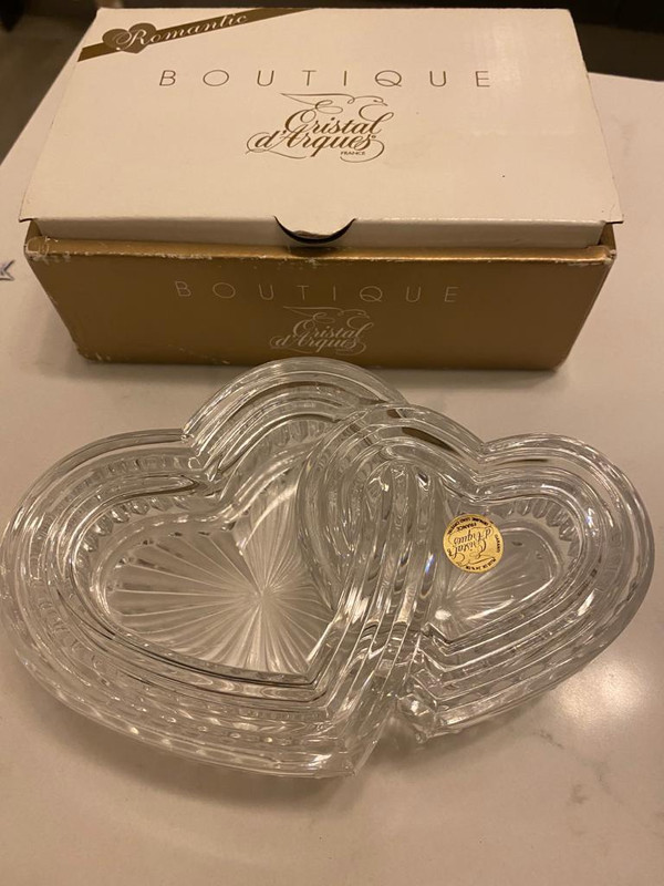 Boîte à bijoux Cristal d'Arques Paris - Vinted
