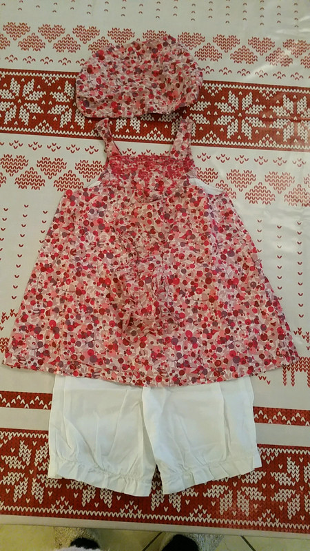 Ensemble 3 Pieces Fushia Violet Et Blanc Tunique Short Fichu Bebe Fille Vertbaudet Vinted Ensemble 3 Pieces Fushia Violet Et Blanc Tunique Short Fichu Bebe Fille Vertbaudet Vinted