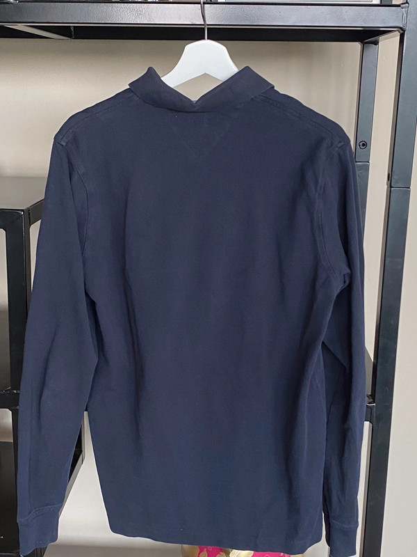 Blauwe Tommy Hilfiger polo maat S