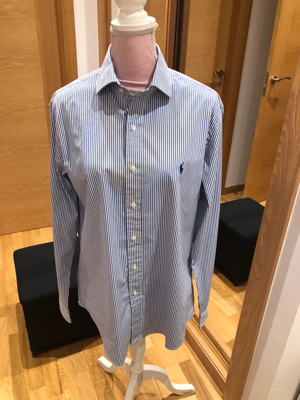 Camisa Ralph Lauren talla 16 40-41 nueva azul chico - Vinted
